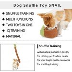 Snail Treat Dispensing Puzzle Toy for Dogs