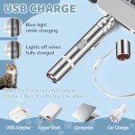 Adjustable Rechargeable Laser Pointer Toy for Cats