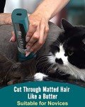 Quiet 5-Speed Cordless Cat Clippers Kit