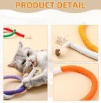 3-Pack Interactive Cat Rope Toys for Kittens