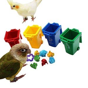 Interactive Color Sorting Toy Box for Birds