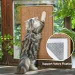 FUKUMARU Sisal Cat Scratching Mat, 60x40 cm