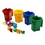 Interactive Color Sorting Toy Box for Birds