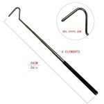 AIMALL Adjustable Snake Hook - 26 Inch Extension