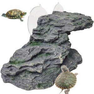Turtle Basking Platform and Climbing Ramp Decor