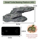 Turtle Basking Platform and Climbing Ramp Decor