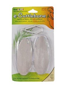 Natural Flavored Cuttlebone for Birds - 2 Pack
