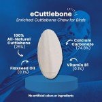 Natural Flavored Cuttlebone for Birds - 2 Pack