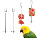 Stainless Steel Bird Food Holder Skewers (2 Pack)