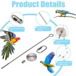 Stainless Steel Bird Food Holder Skewers (2 Pack)