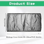 Large Bird Cage Cover with Seed Catcher Net