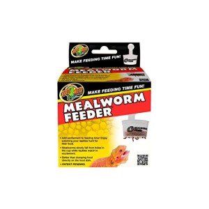 Zoo Med Hanging Mealworm Feeder - 1.75" x 3