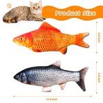 FAYOGOO Interactive Flopping Fish Cat Toy