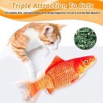 FAYOGOO Interactive Flopping Fish Cat Toy