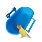 Hanging Bird Bath for Small Birds and Parrots