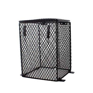 Reptile Heat Lamp Mesh Cover - Black Square