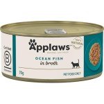 Applaws Natural Ocean Fish Wet Cat Food 70g 24-Pack