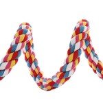 Jusney 48-Inch Bungee Bird Rope Perch Toy