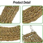 Bird Seagrass Mat Hammock & Climbing Rope