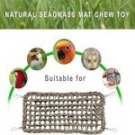 Bird Seagrass Mat Hammock & Climbing Rope