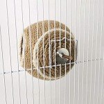 Coconut Shell Birdhouse Nest for Parakeets & More