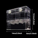 Acrylic Fish Isolation Box for Breeding and Acclimation