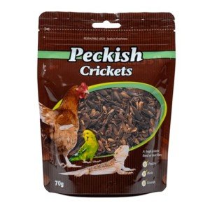 Peckish Dried Crickets for Birds and Reptiles