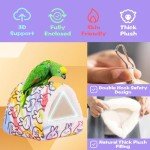 Warm Plush Bird Nest Hammock for Parrots & More
