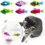 Galyacht LED Interactive Swimming Fish Toy for Cats