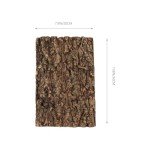 2PCS Cork Bark for Reptiles and Terrariums