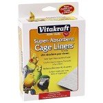 Vitakraft Super-Absorbent Bird Cage Liners, 7 Count
