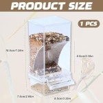 No-Mess Transparent Bird Feeder for Small Birds