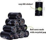 Leak-Proof Dog Poop Bags - 128 Thick Rolls