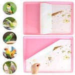100PCS Disposable Bird Cage Liner Paper Mats