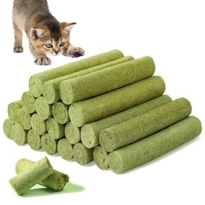 Cat Grass Stick Treats - Healthy Chew Snacks