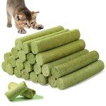 Cat Grass Stick Treats - Healthy Chew Snacks