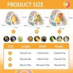 Cozy Plush Bird Nest Hammock for Small Pets