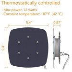 Ogioxam Bird Heater with Thermostat for Parakeets