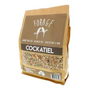Australian-Made Forage Cockatiel Bird Food Mix 1.75kg