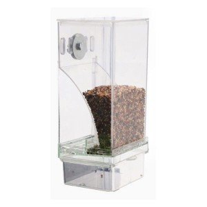 Automatic No Mess Bird Feeder for Parrots & Canaries