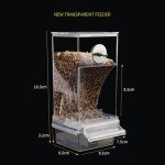 Automatic No Mess Bird Feeder for Parrots & Canaries