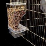 Automatic No Mess Bird Feeder for Parrots & Canaries