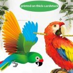 Tropical Parrot Birthday Party Banners & Cutouts