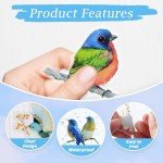 40Pcs Vintage Bird Stickers for DIY Crafts