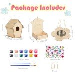 Kids' DIY Birdhouse Kits - 3 Pack