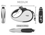 TUG 360° Tangle-Free Retractable Dog Leash 5m