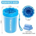Dog Paw Cleaner for All Breeds with Towels