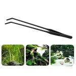 Stainless Steel Curved Tweezers for Aquatic Plants