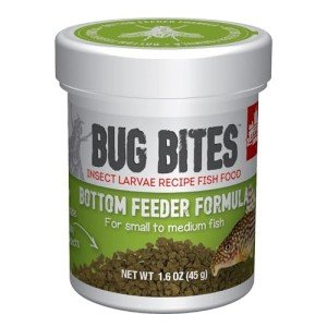 Fluval Bug Bites Fish Food for Bottom Feeders 45g