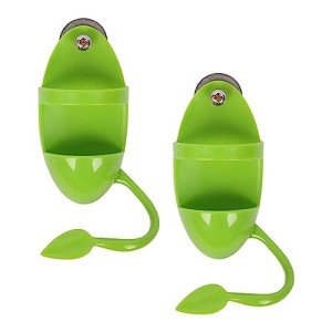 2-Pack Parrot Cuttlebone Holder with Perches